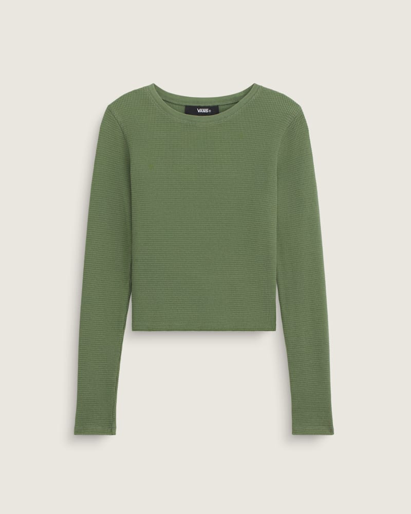 Мужские рубашки Vans Teri Waffle Long Sleeve Shirt