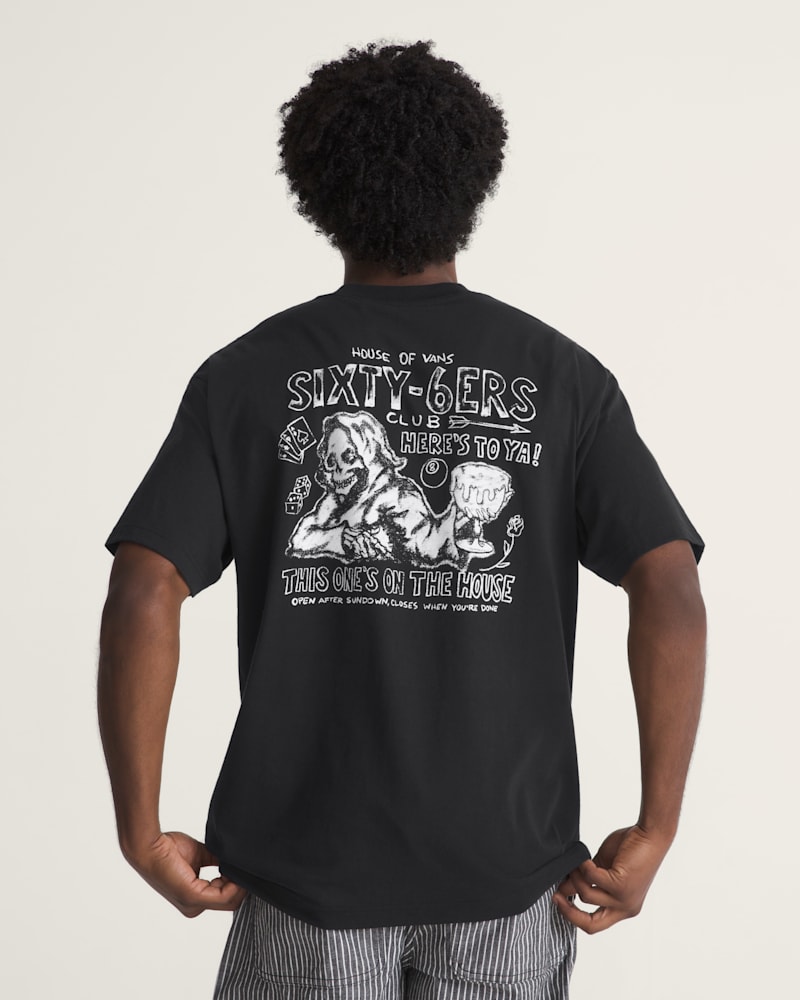 Детские футболки Vans On the House T-Shirt — фото 4