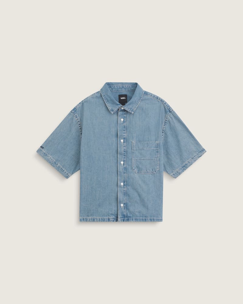 Мужские рубашки Vans Cyrus Denim Shirt