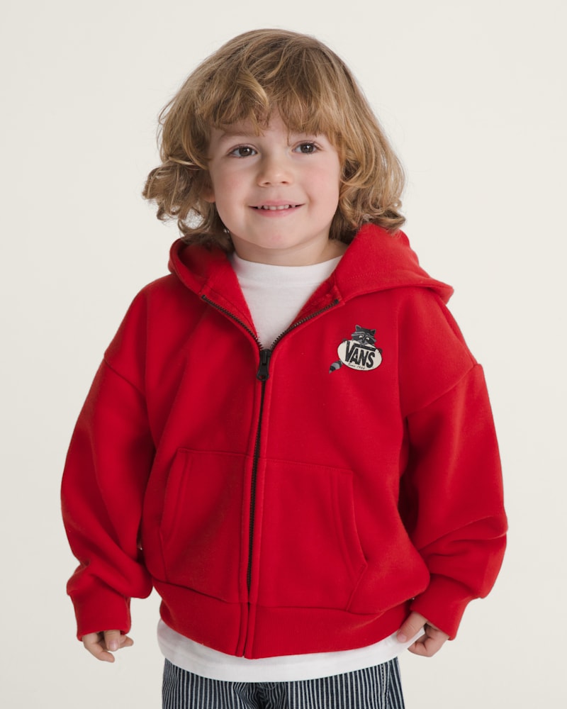 Детские худи Vans Little Kids Dumpster Raccoon Zip — фото 3