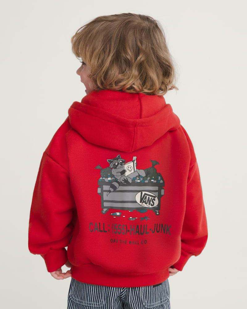 Детские худи Vans Little Kids Dumpster Raccoon Zip — фото 4