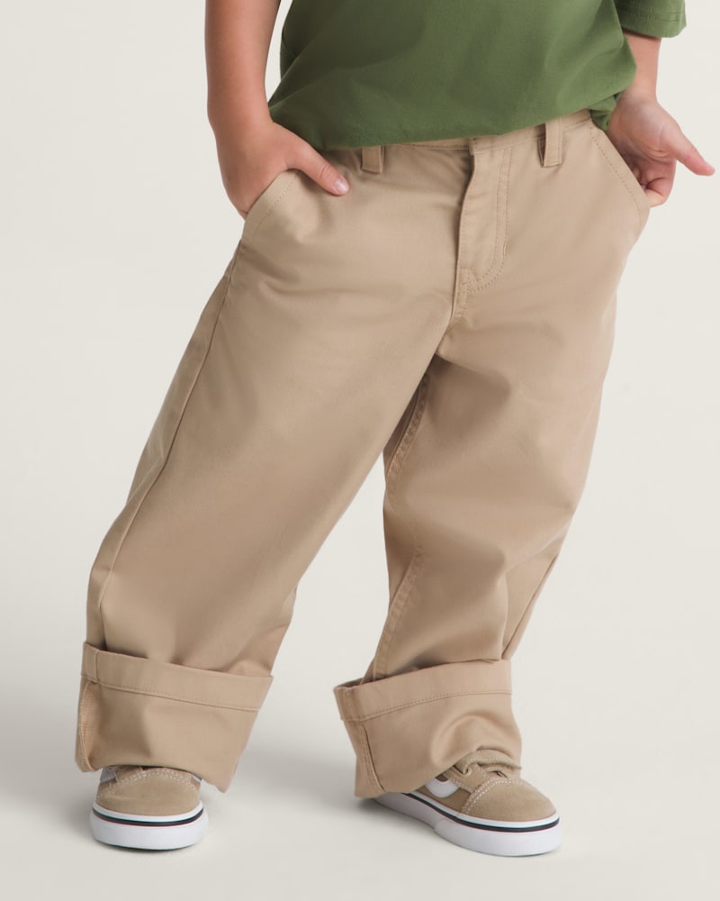 Детские брюки Vans Little Kids Authentic Chino Loose Pants — фото 3
