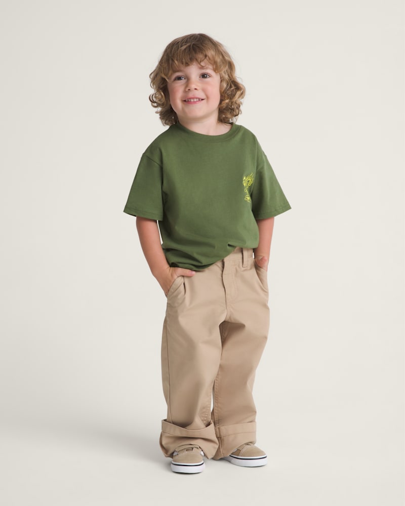 Детские брюки Vans Little Kids Authentic Chino Loose Pants — фото 4