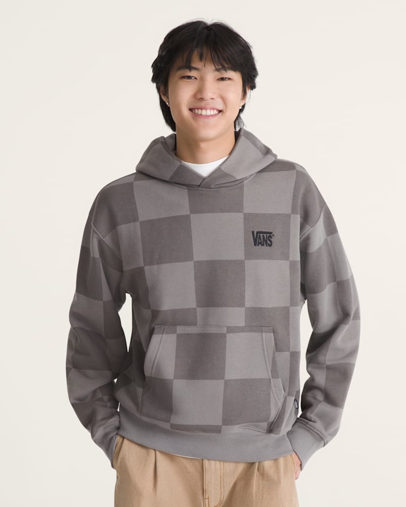 Женские худи Vans Stretch Logo Checkerboard Pullover — фото 3