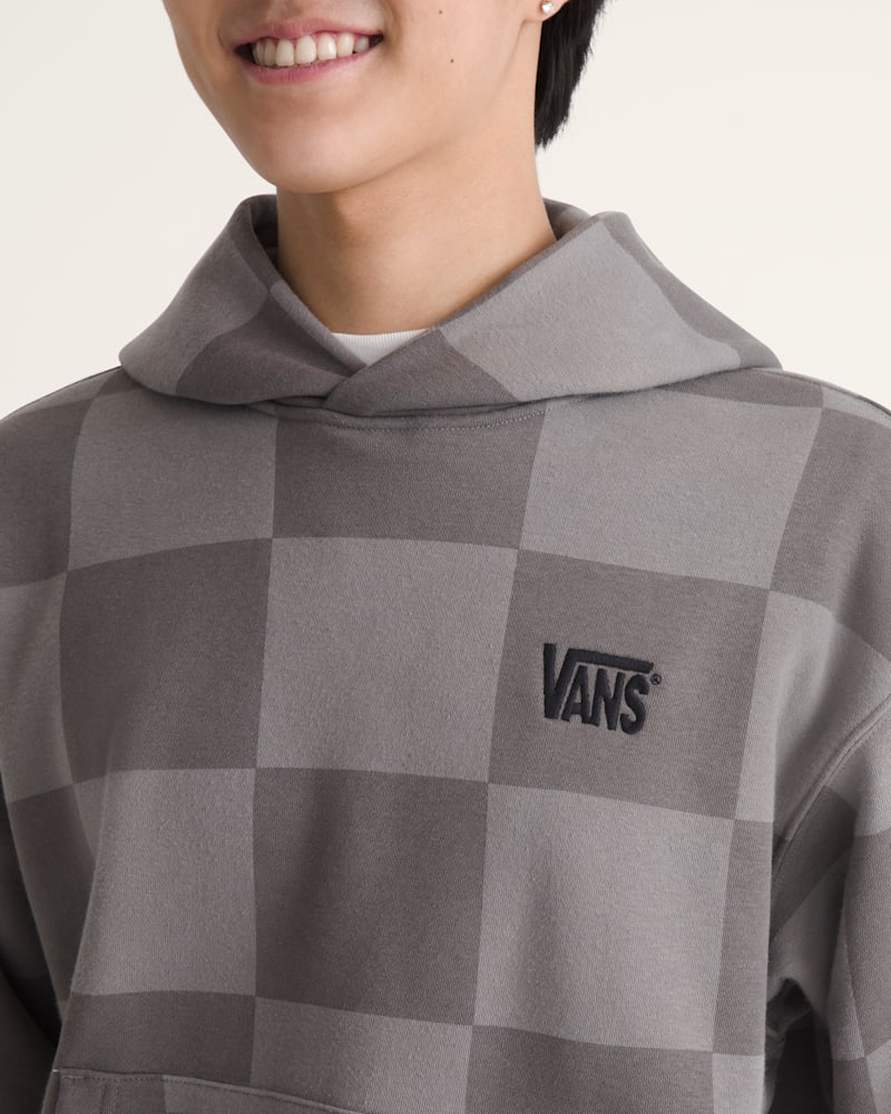 Женские худи Vans Stretch Logo Checkerboard Pullover — фото 5