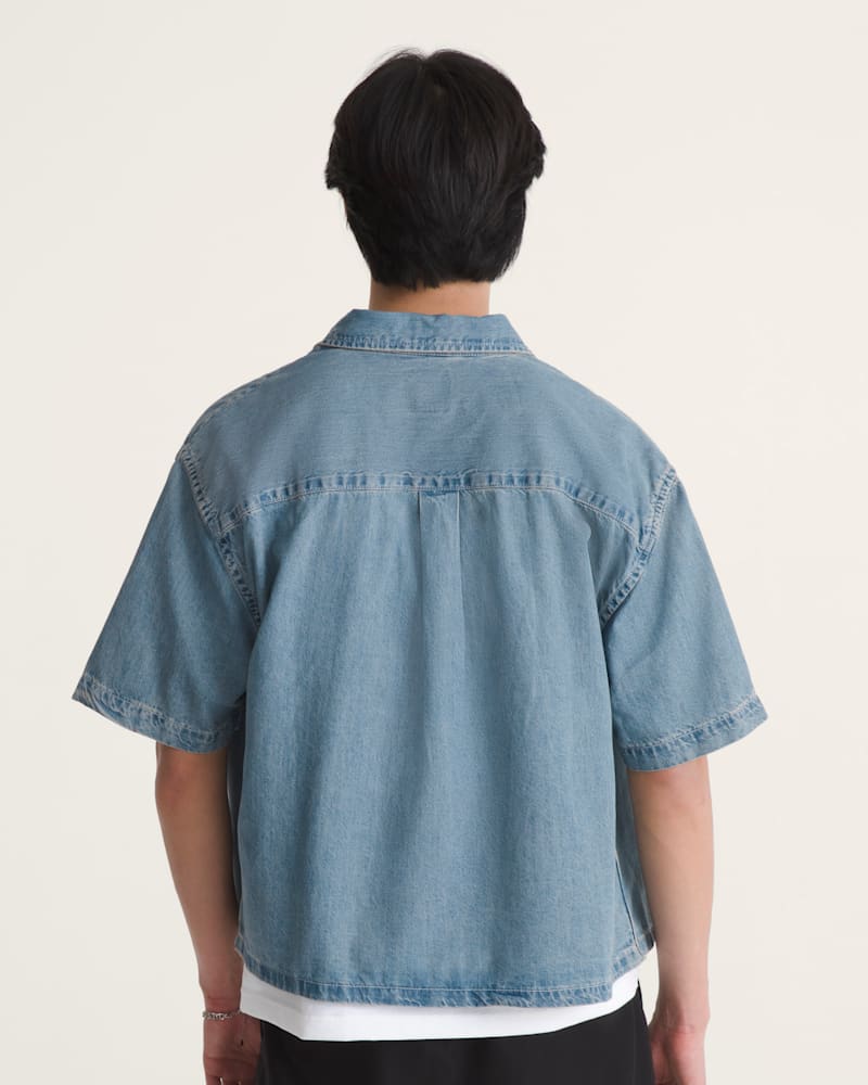 Мужские рубашки Vans Cyrus Denim Shirt — фото 4