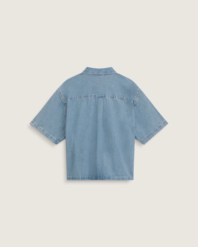 Мужские рубашки Vans Cyrus Denim Shirt — фото 2