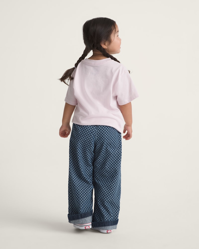 Детские брюки Vans Little Kids Eunice Elastic Denim Pants — фото 5