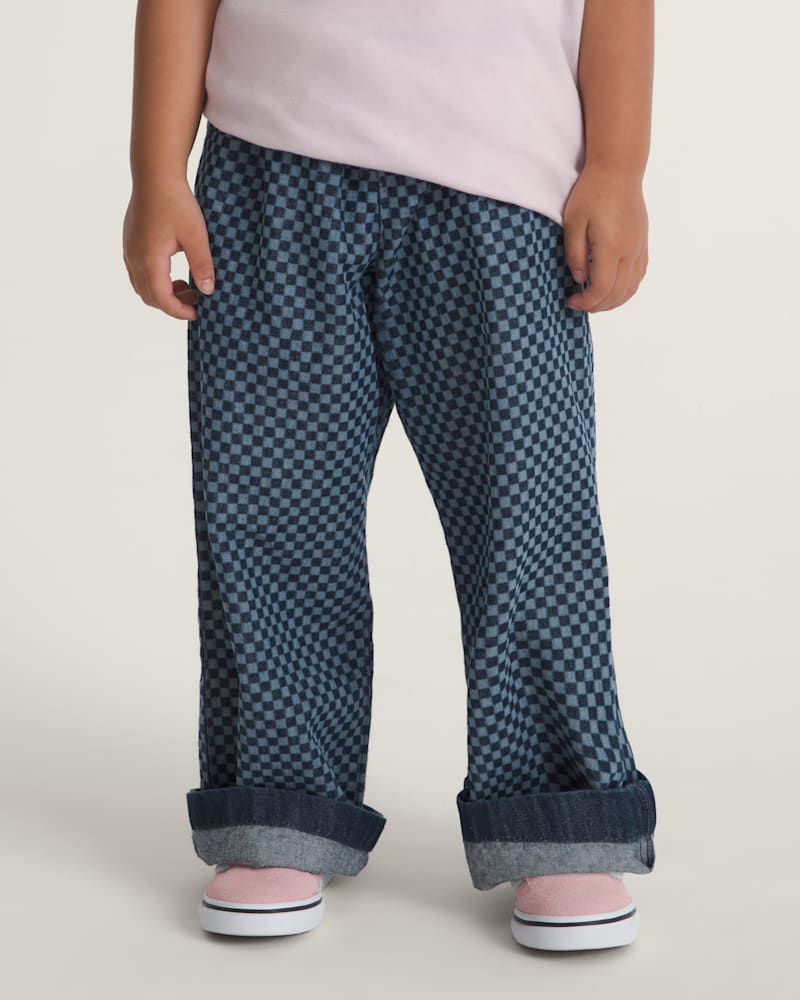 Детские брюки Vans Little Kids Eunice Elastic Denim Pants — фото 3