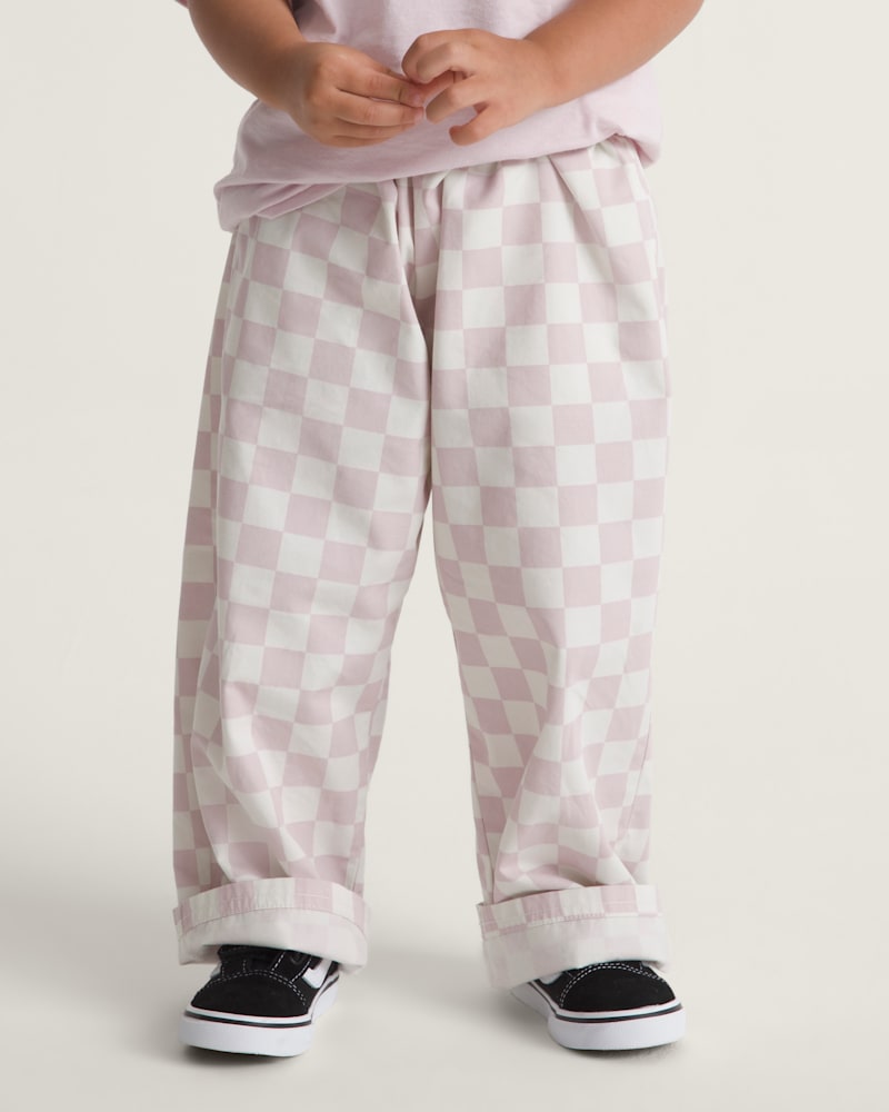 Детские брюки Vans Little Kids Lili Elastic Waist Checkerboard Pant — фото 3
