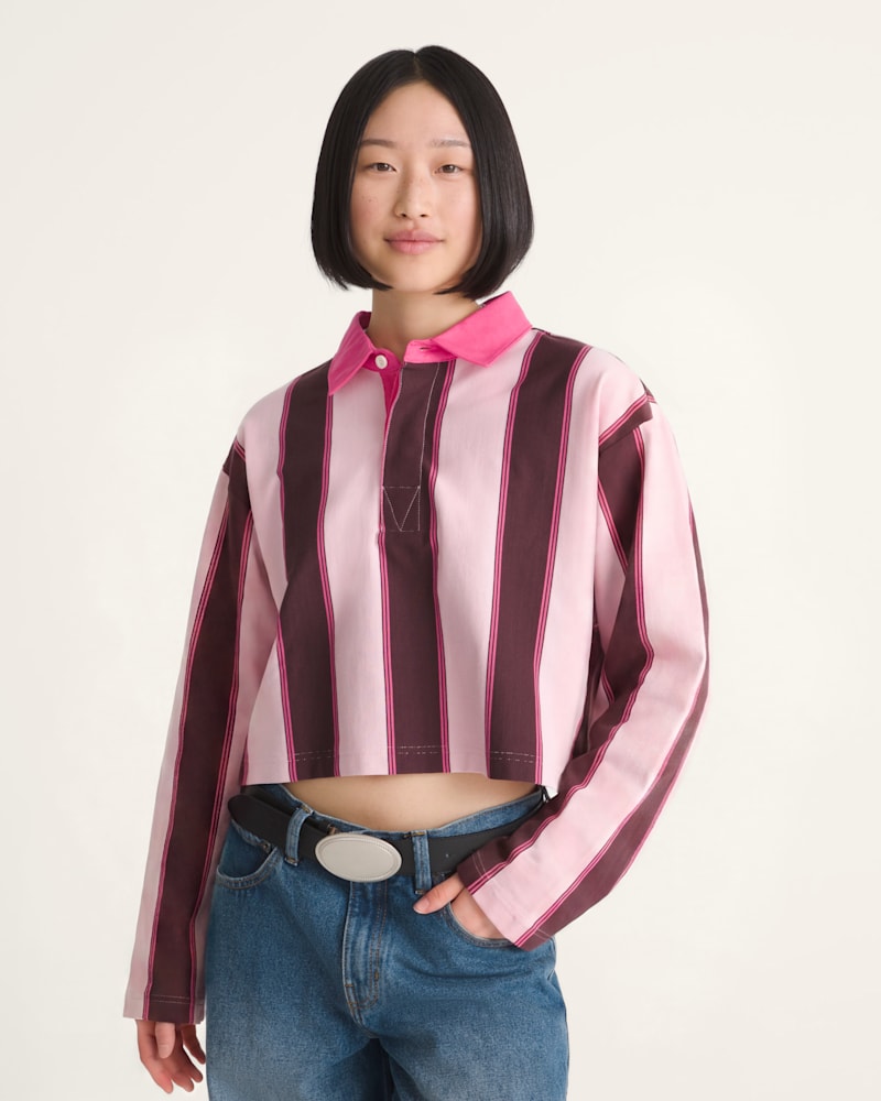 Мужские рубашки Vans Becky Rugby Shirt — фото 3