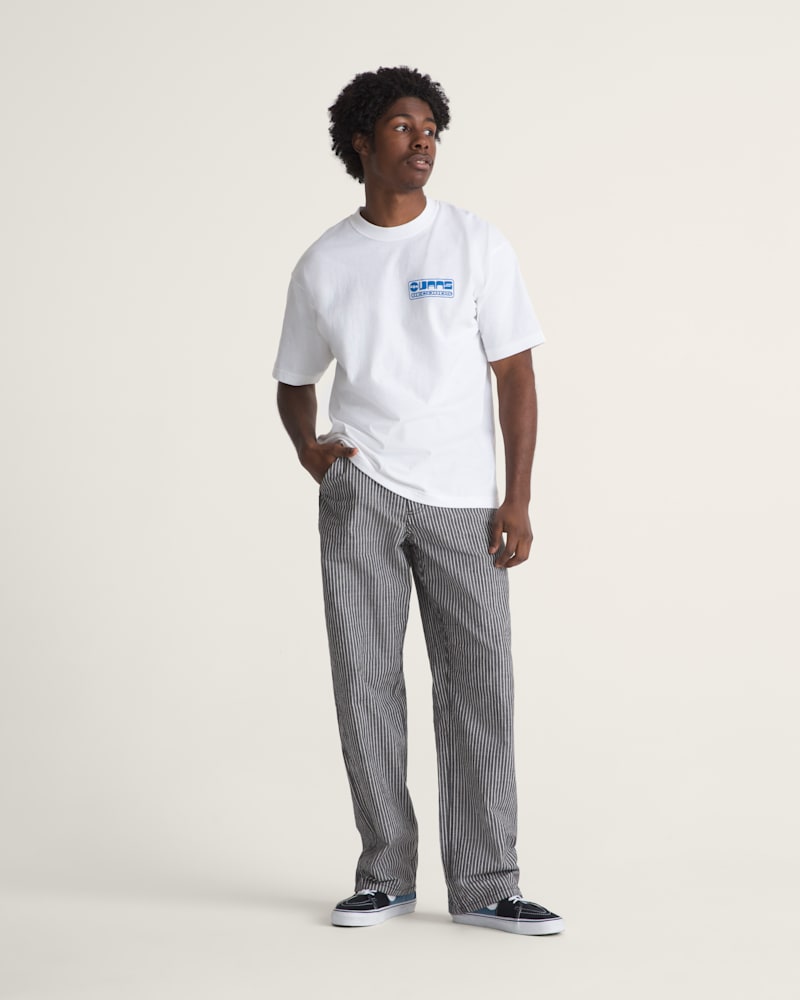 Мужские брюки Vans Chore Loose Stripe Denim Pants — фото 4