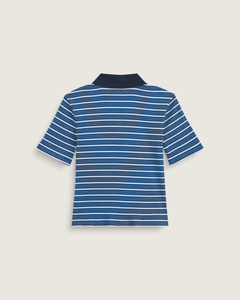 Мужские рубашки Vans Priscilla Stripe Polo Shirt — фото 2