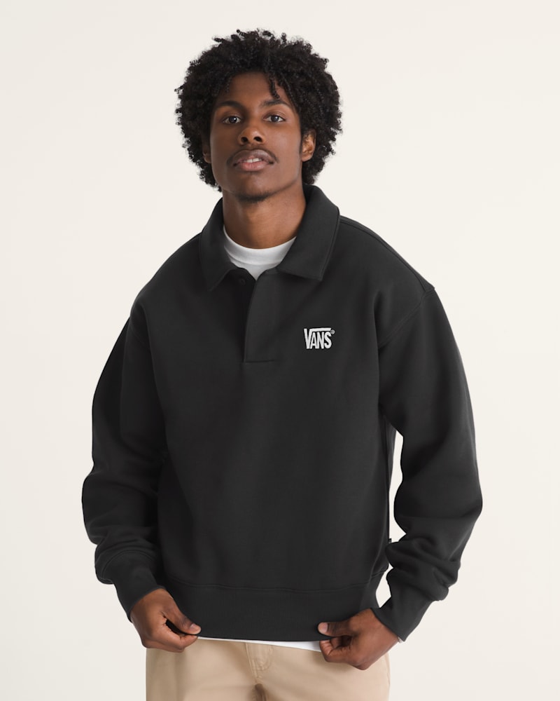 Мужские свитеры Vans Polo Fleece Pullover — фото 3
