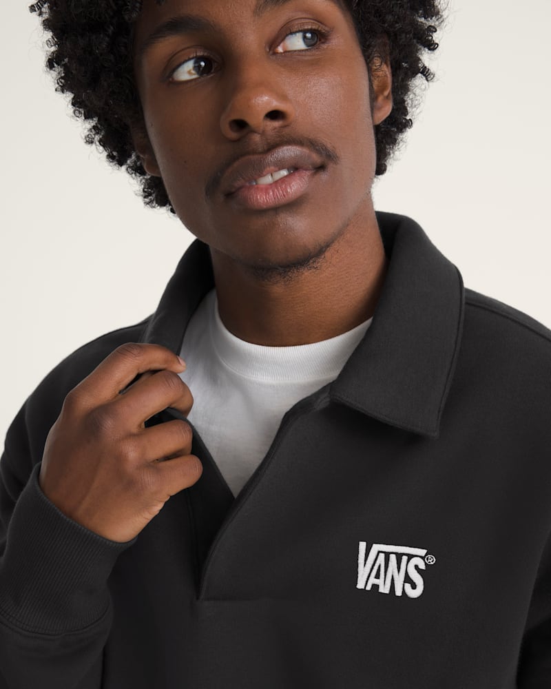 Мужские свитеры Vans Polo Fleece Pullover — фото 5