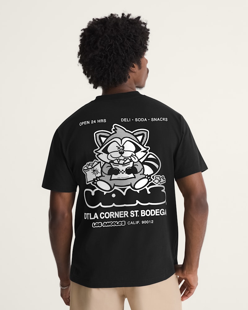 Женские футболки Vans Corner St. Bodega T-Shirt — фото 4