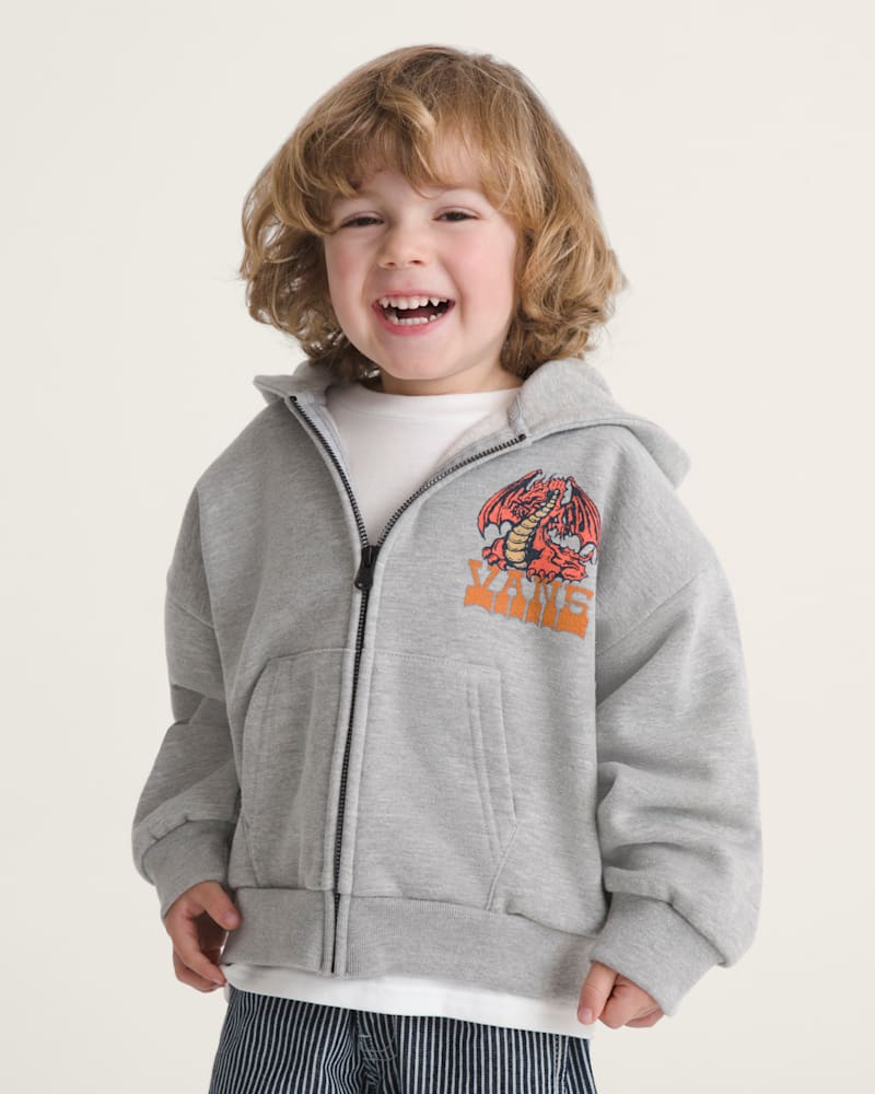 Детские худи Vans Little Kids Living Legend Zip — фото 3