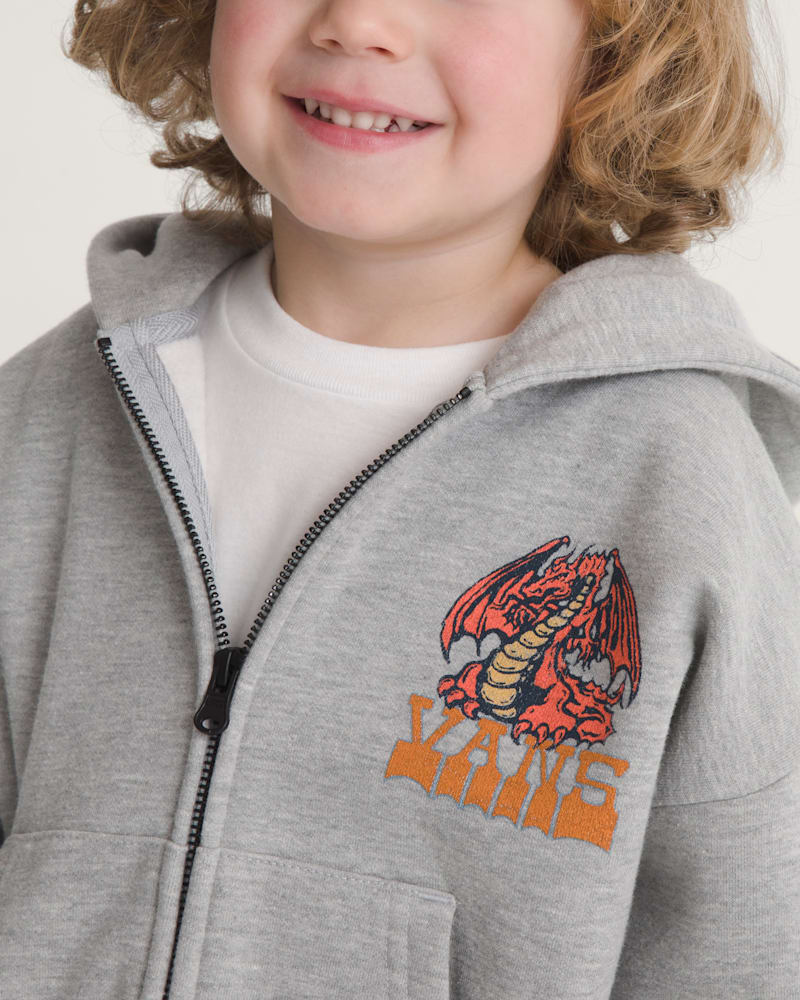 Детские худи Vans Little Kids Living Legend Zip — фото 5