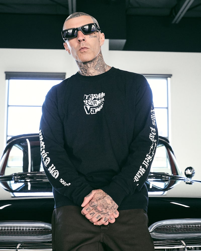 Женские футболки Vans X Travis Barker Long Sleeve T-Shirt — фото 2