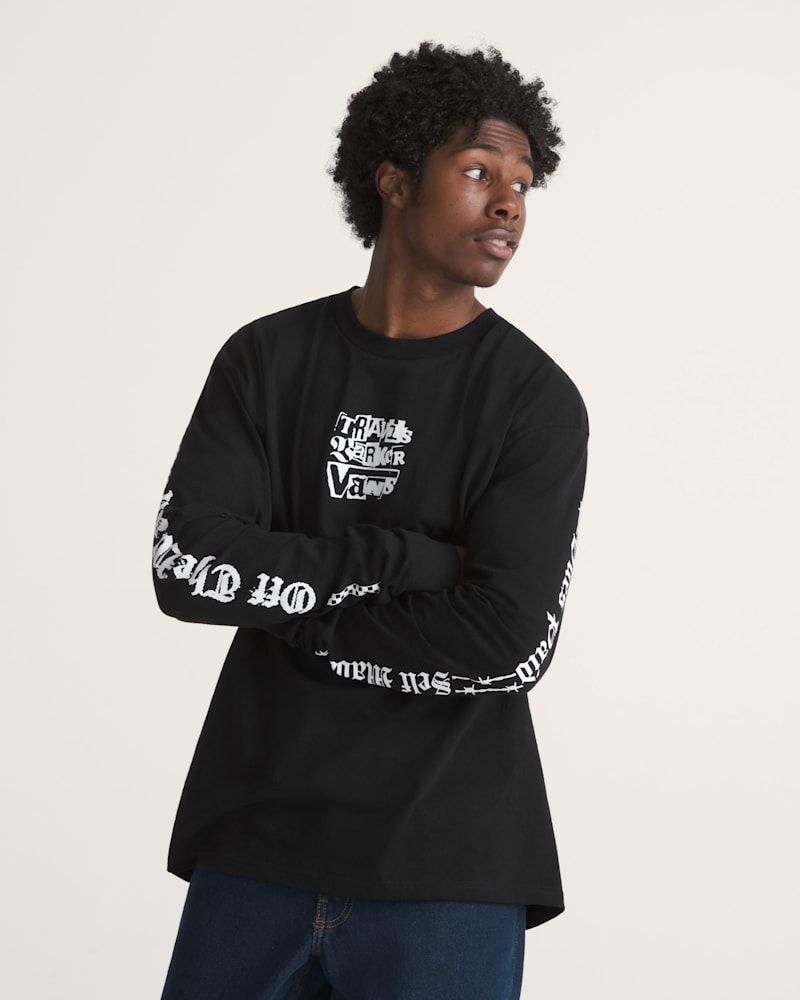 Женские футболки Vans X Travis Barker Long Sleeve T-Shirt — фото 4