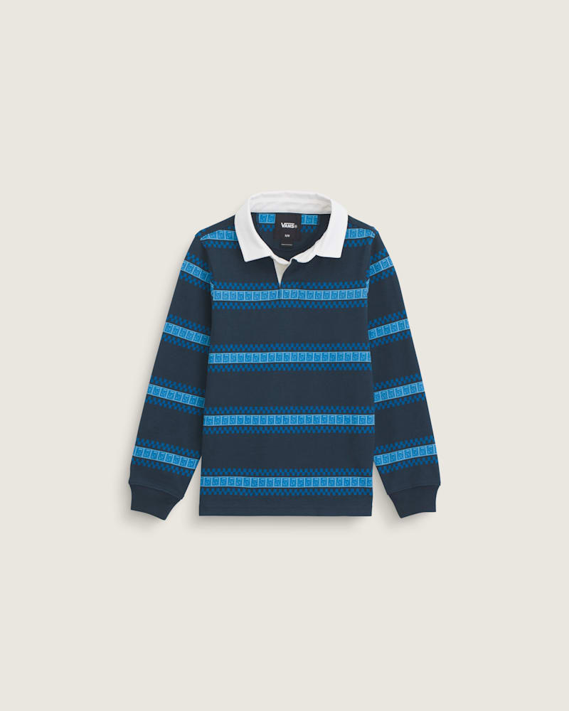 Детские рубашки Vans Little Kids V Rugby Long Sleeve Shirt