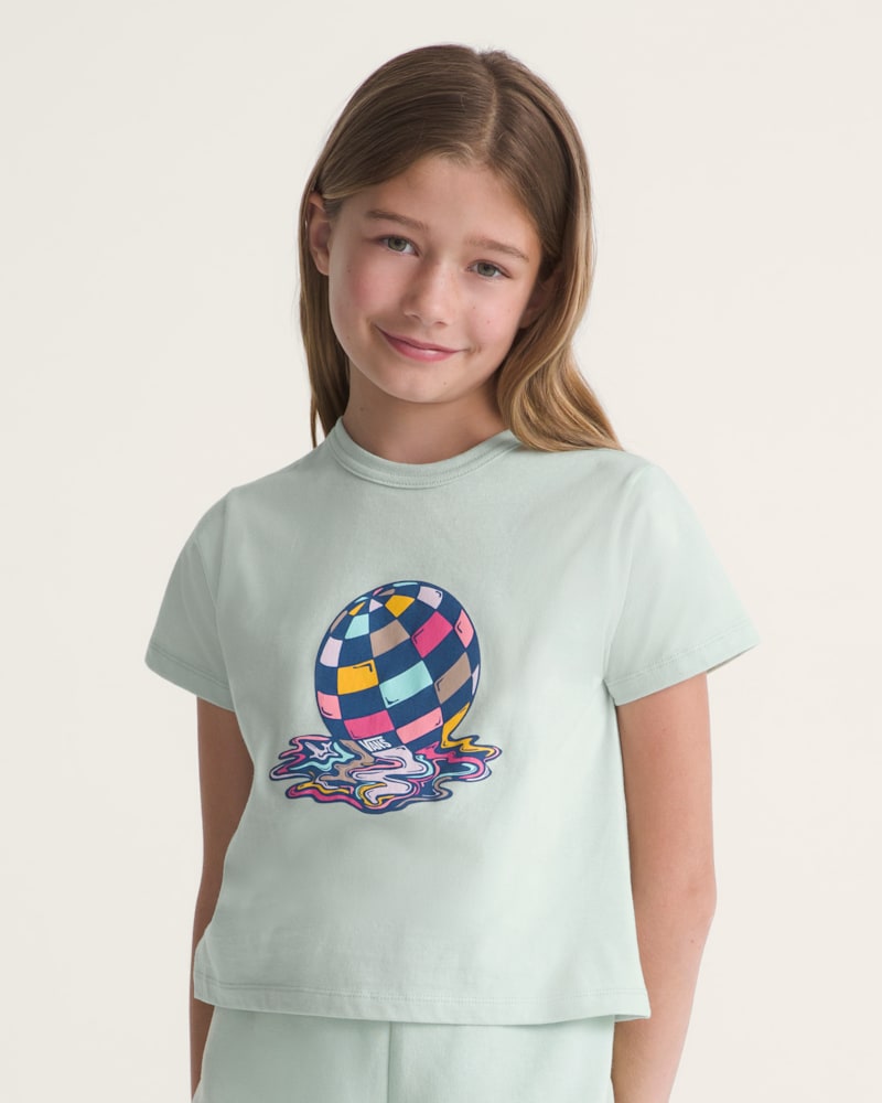 Детские футболки Vans Kids Disco Melt T-Shirt — фото 3