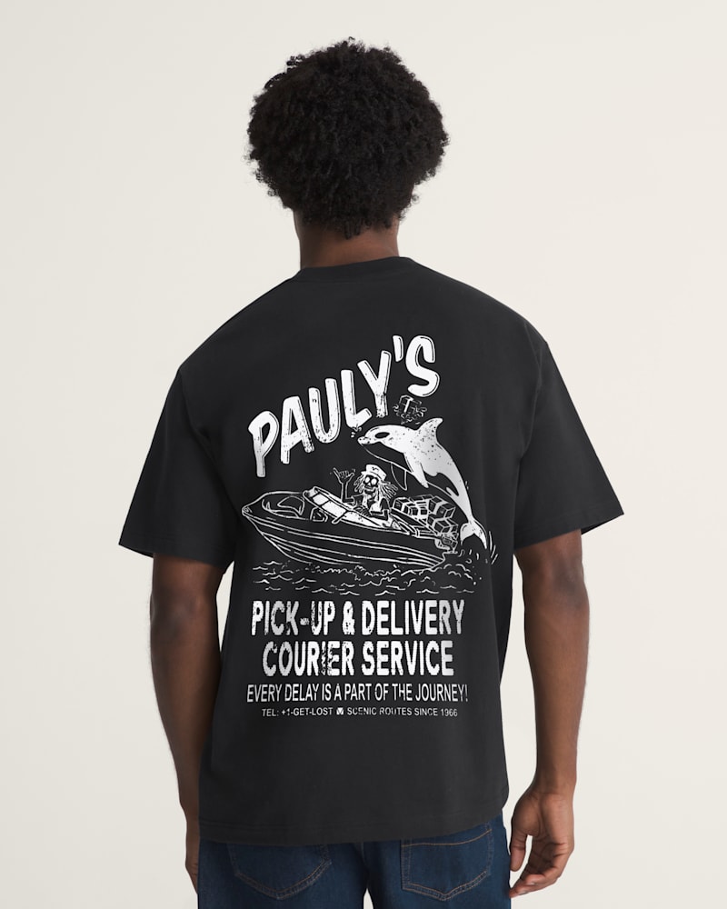 Мужские футболки Vans Pauly's Delivery T-Shirt — фото 4