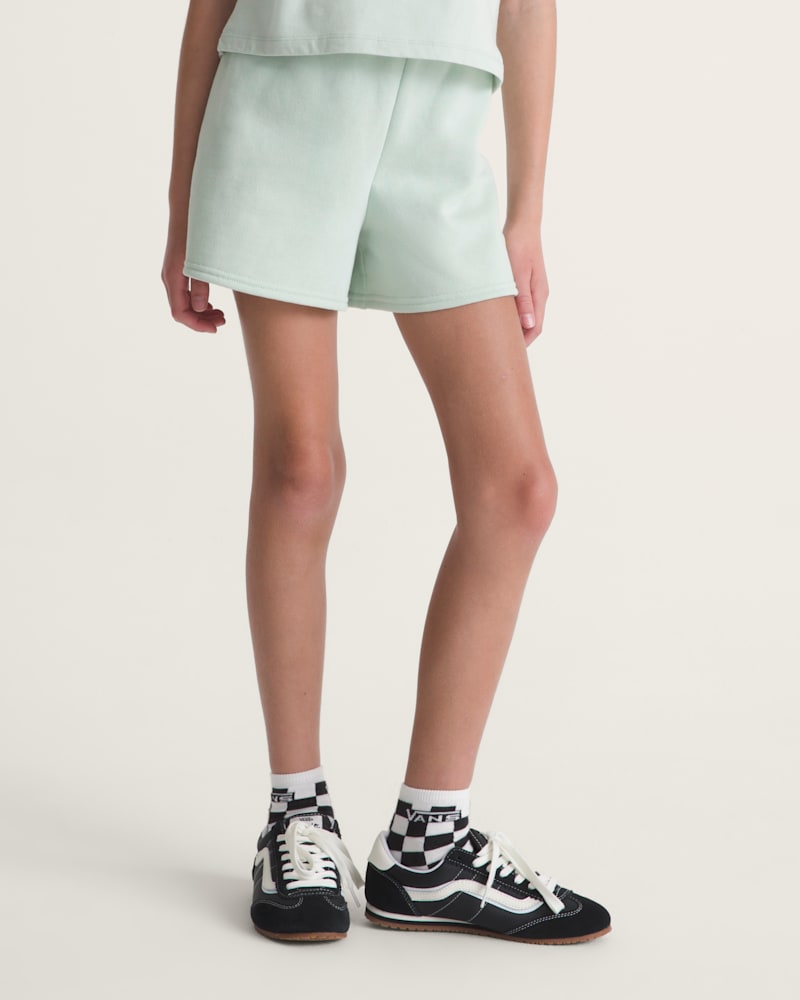 Детские брюки Vans Kids Script Fleece Short — фото 3