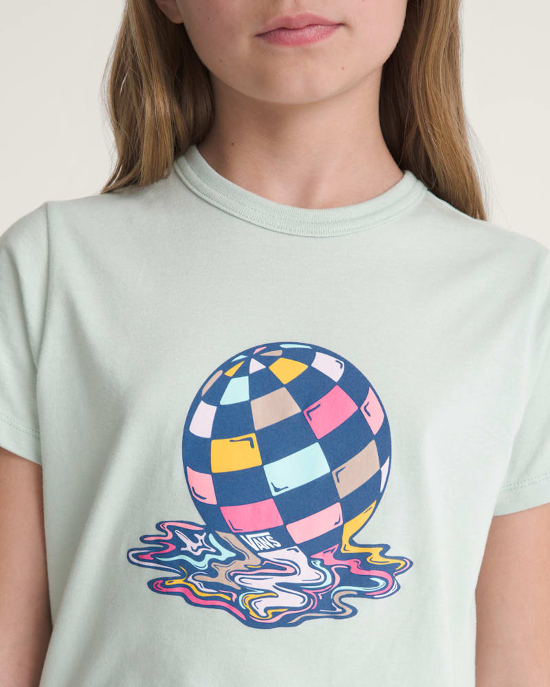 Детские футболки Vans Kids Disco Melt T-Shirt — фото 5