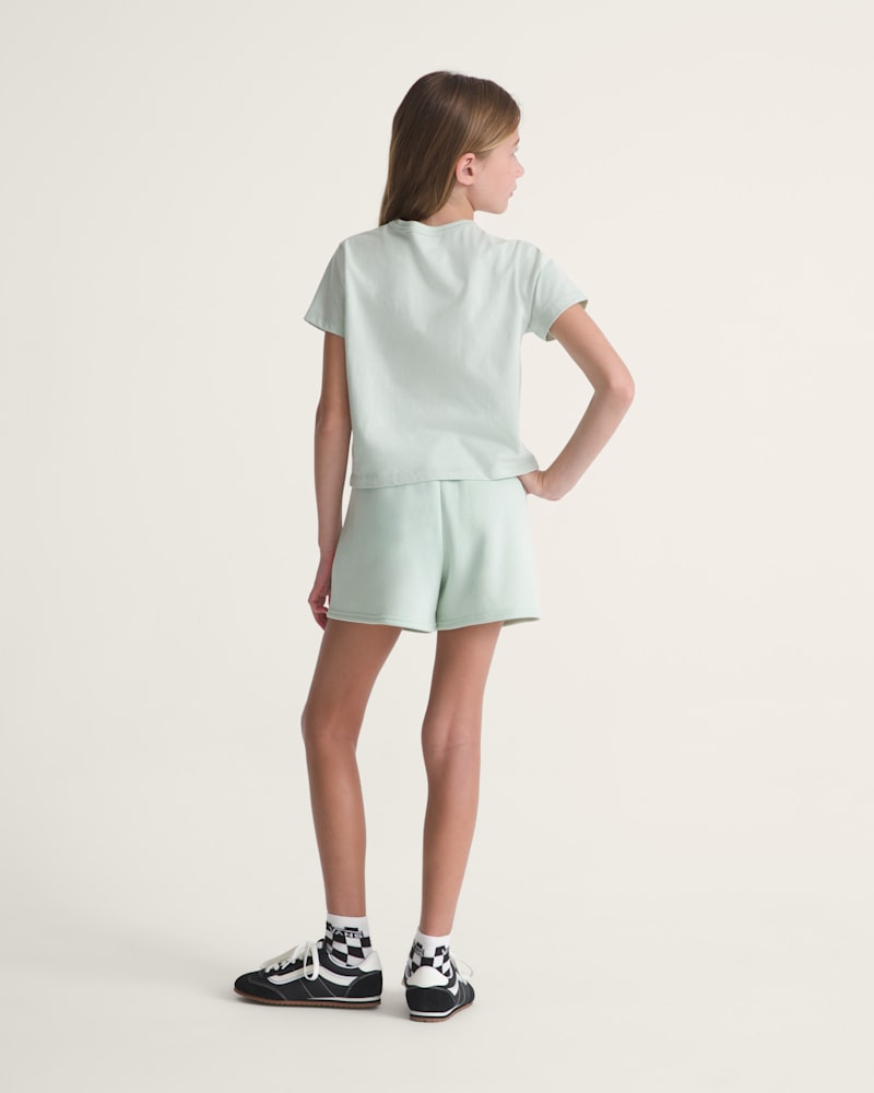 Детские брюки Vans Kids Script Fleece Short — фото 5