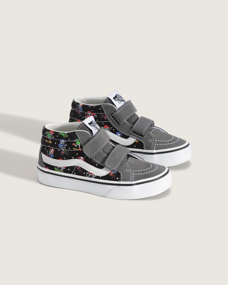 Детские кроссовки Vans Little Kids Sk8-Mid V Shoe — фото 2