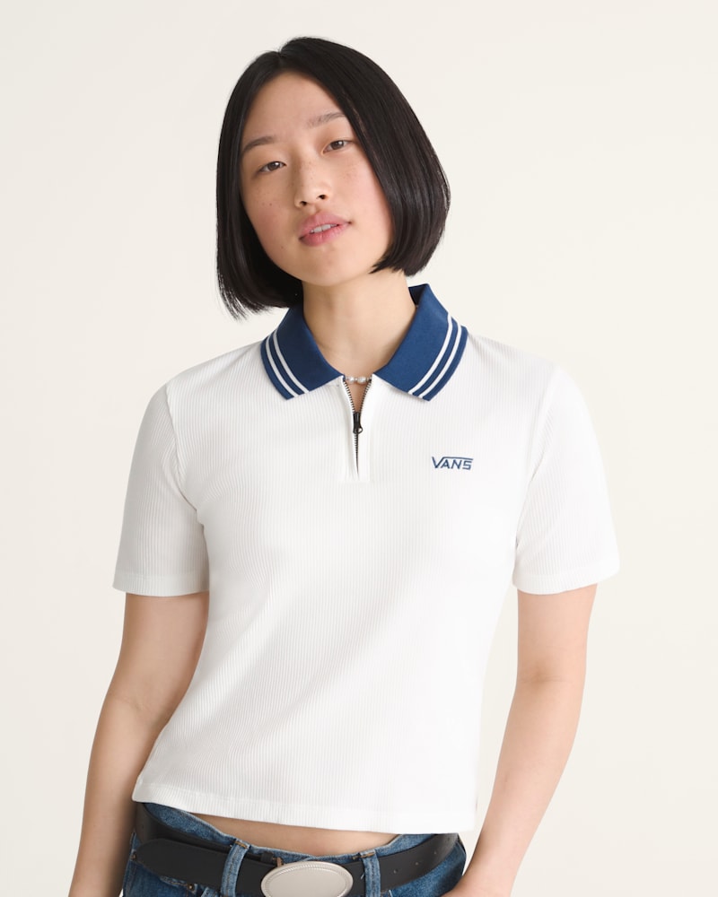 Мужские рубашки Vans Priscilla Polo Shirt — фото 3