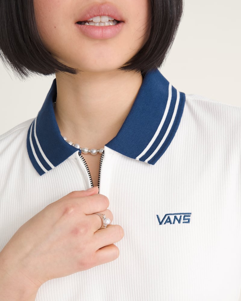 Мужские рубашки Vans Priscilla Polo Shirt — фото 5