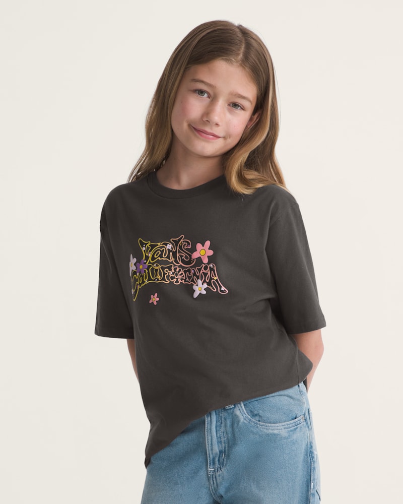 Детские футболки Vans Kids Cali Ditsy Floral T-Shirt — фото 3