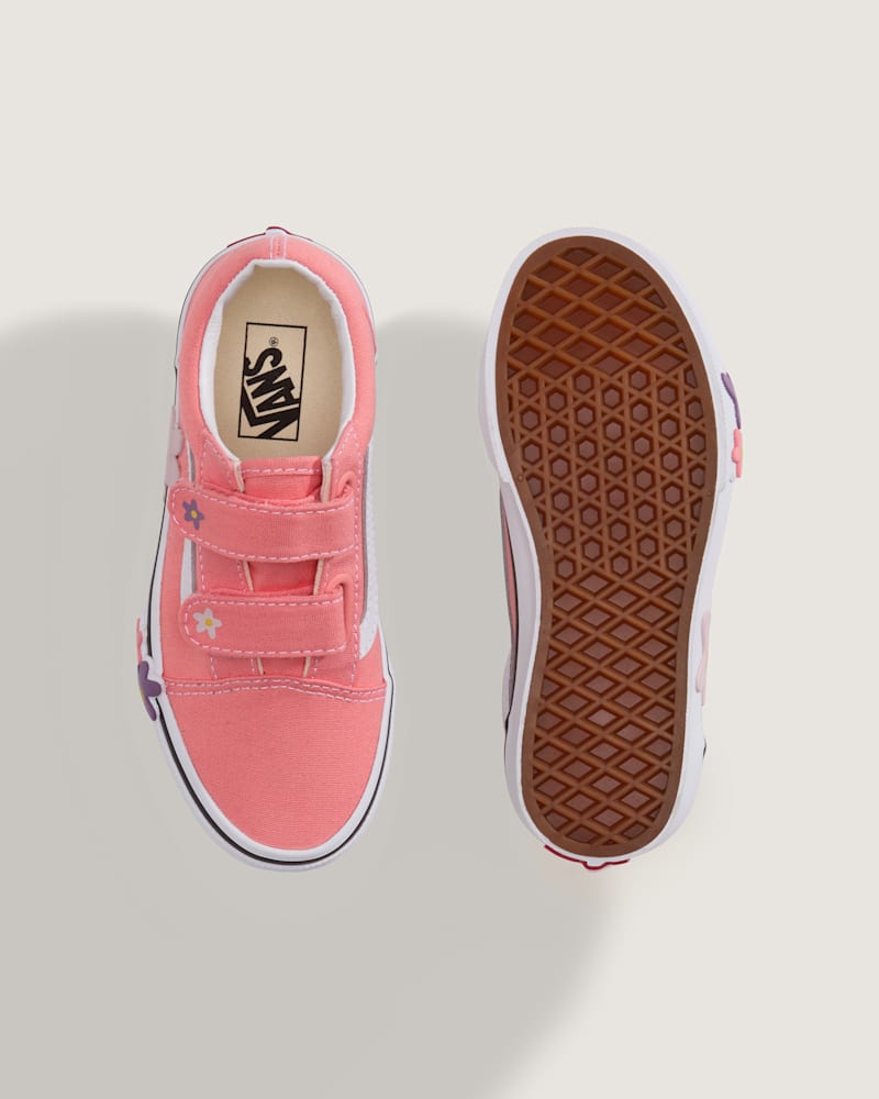 Мужские кроссовки Vans Little Kids Old Skool V Shoe — фото 3