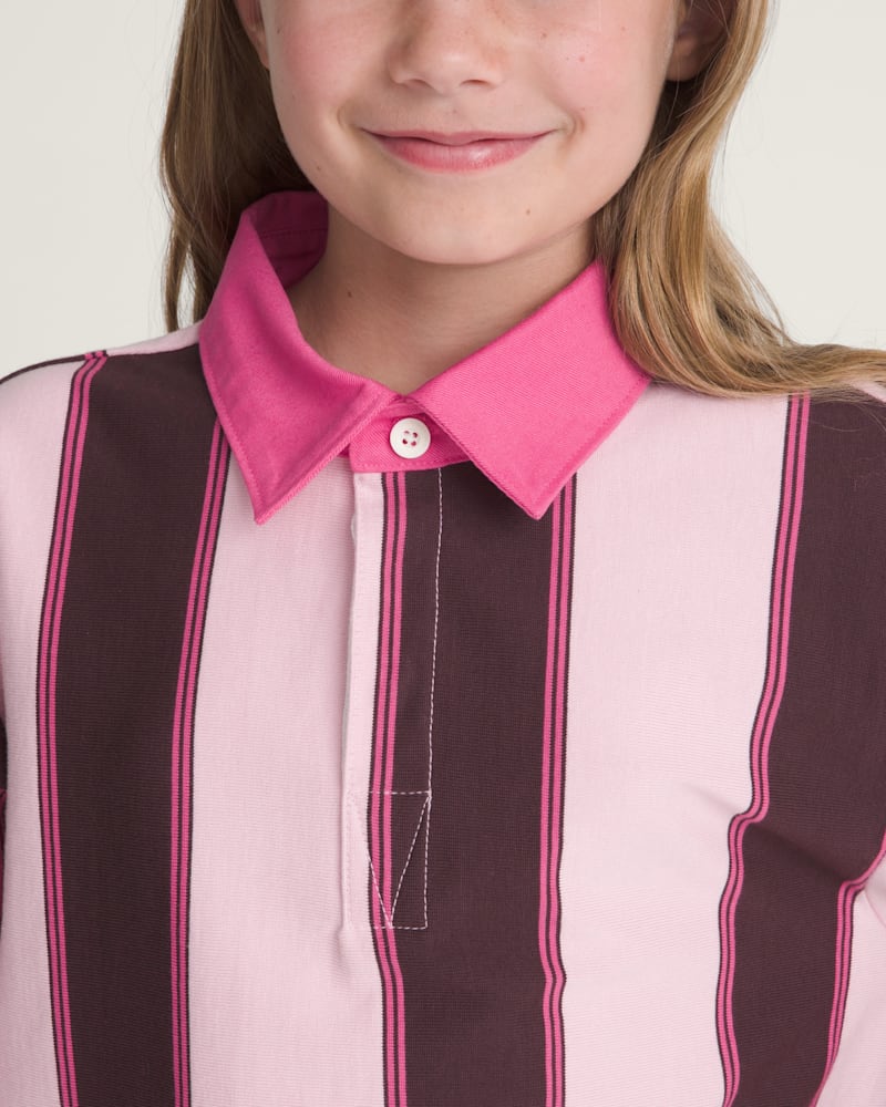 Детские рубашки Vans Kids Becky Rugby Shirt — фото 3