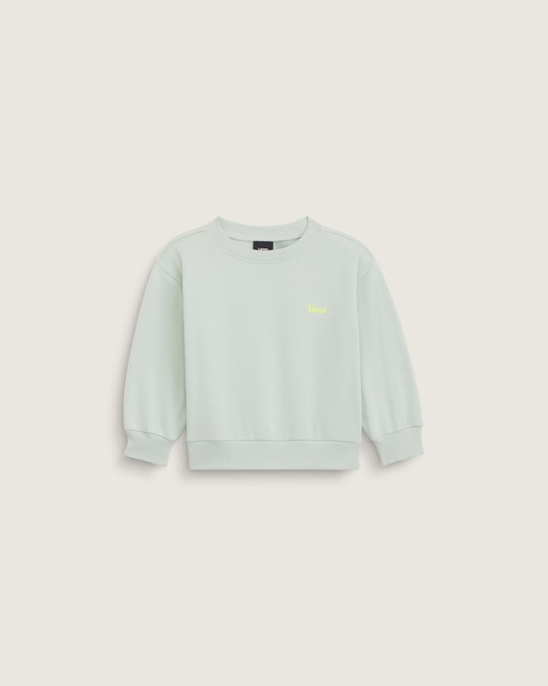 Детские свитеры Vans Little Kids Script Logo Crew Pullover