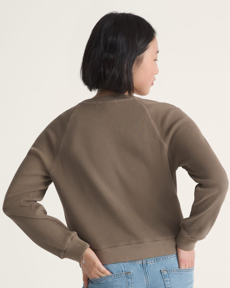 Женские худи Vans Cabrillo Long Sleeve Crew Sweatshirt — фото 2