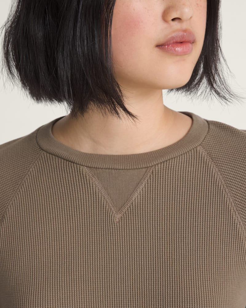 Женские худи Vans Cabrillo Long Sleeve Crew Sweatshirt — фото 3