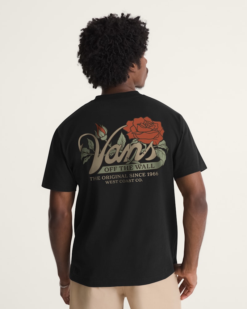 Детские футболки Vans Old Skool Bloom T-Shirt — фото 4