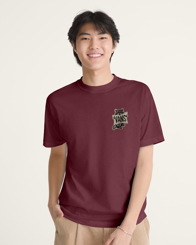 Мужские футболки Vans Raccoon Sign T-Shirt — фото 3