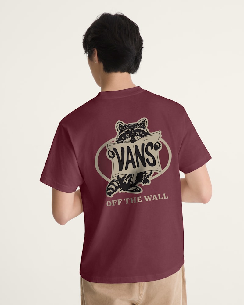 Мужские футболки Vans Raccoon Sign T-Shirt — фото 4