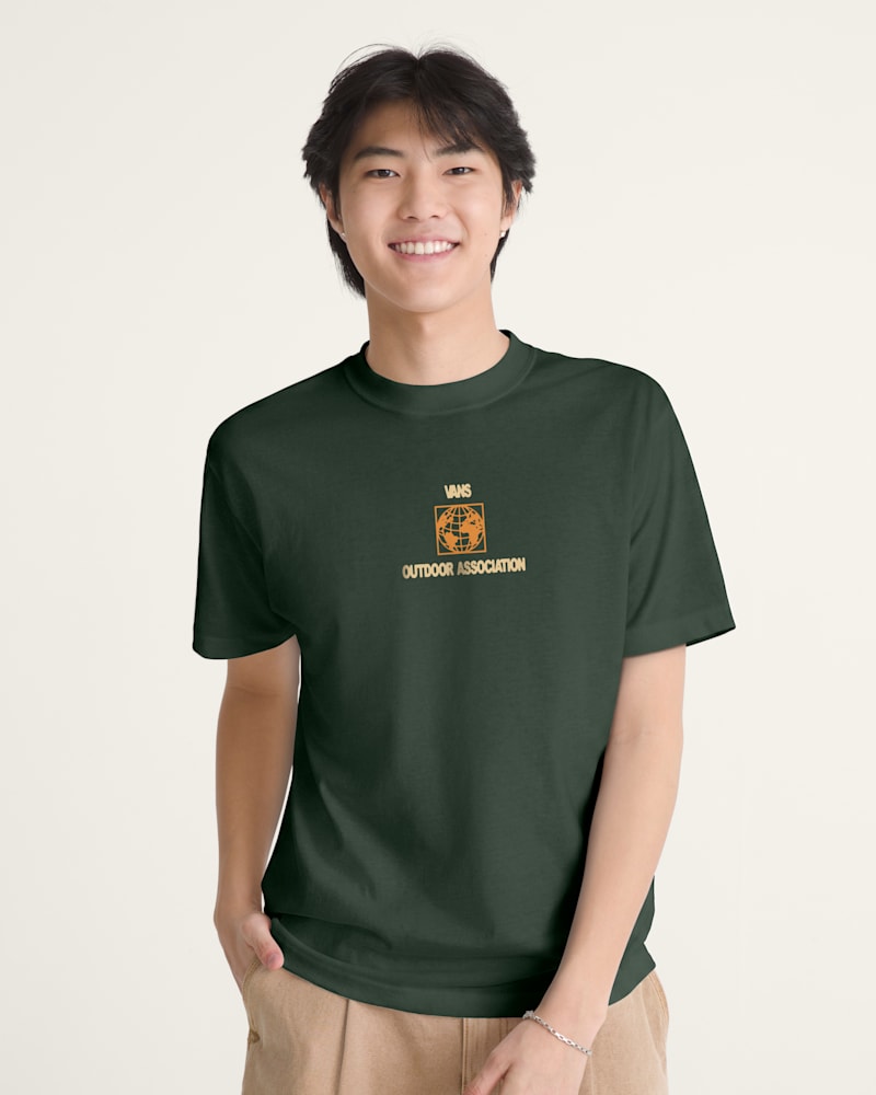 Мужские футболки Vans Touch Grass T-Shirt — фото 3