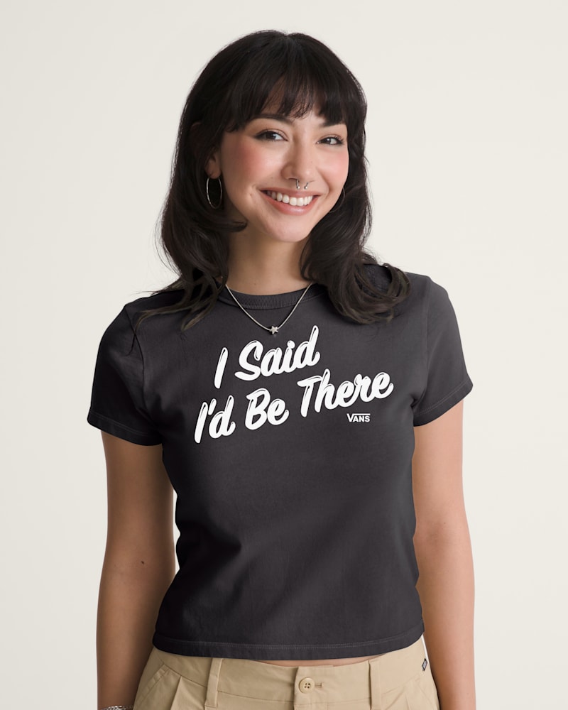 Женские футболки Vans I Said I'd Be There T-Shirt — фото 2