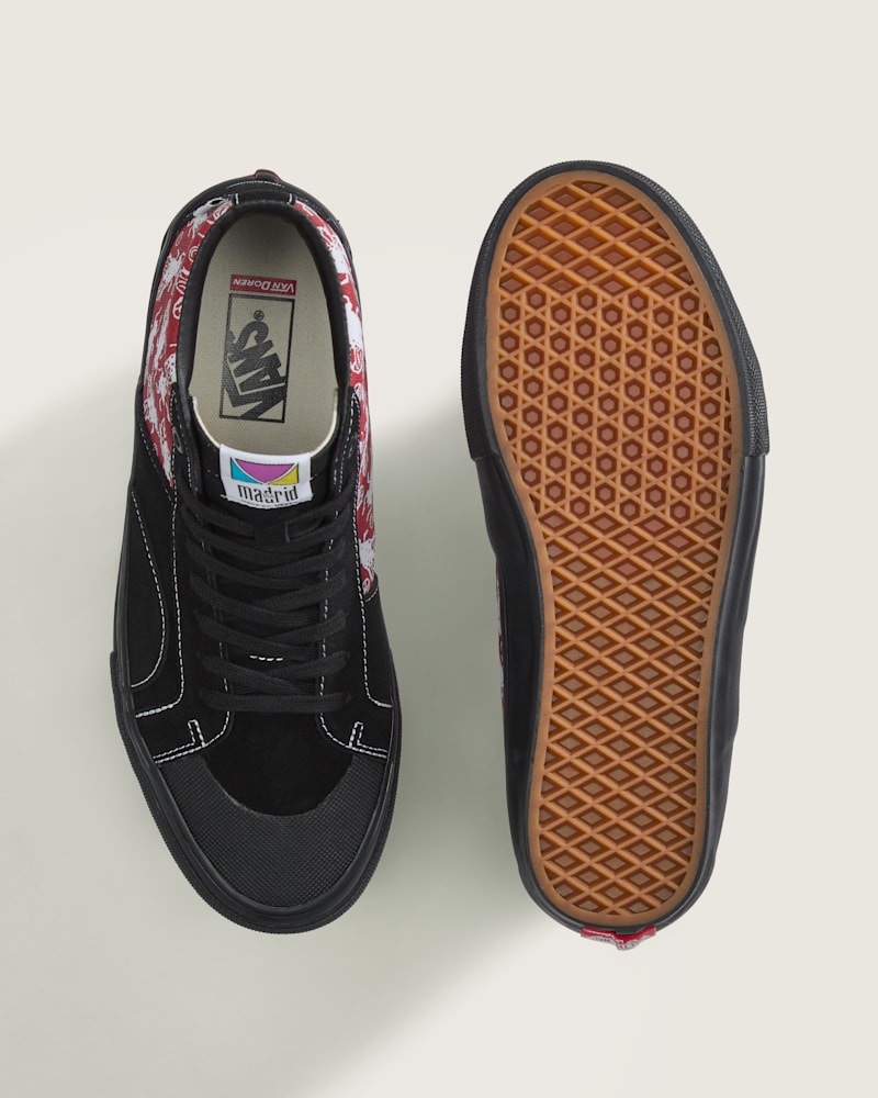 Мужские кроссовки Vans Van Doren Approved x Madrid Skateboards Skate Sk8-Hi Shoe — фото 3