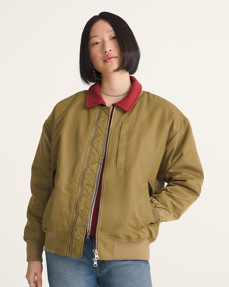Женские куртки Vans Bomber Jacket — фото 3