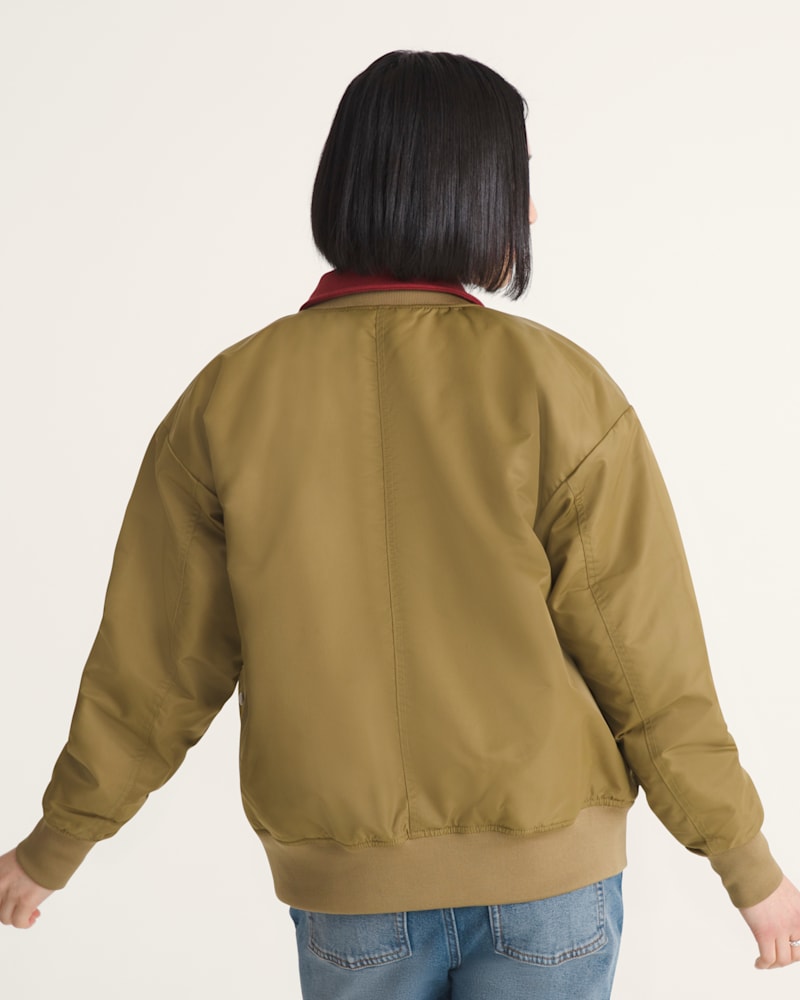 Женские куртки Vans Bomber Jacket — фото 4