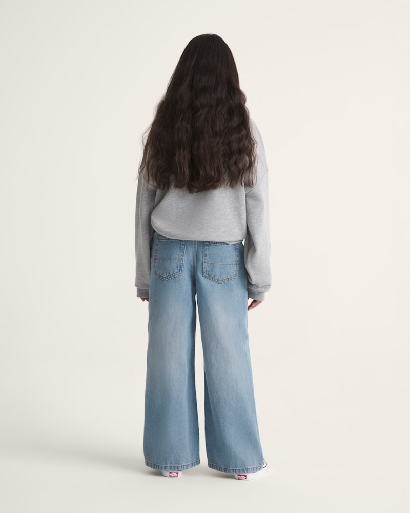 Детские брюки Vans Kids Judy Denim Elastic Waist Pants — фото 5