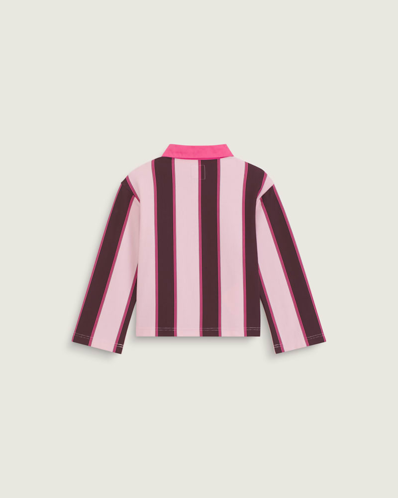 Детские рубашки Vans Kids Becky Rugby Shirt — фото 2