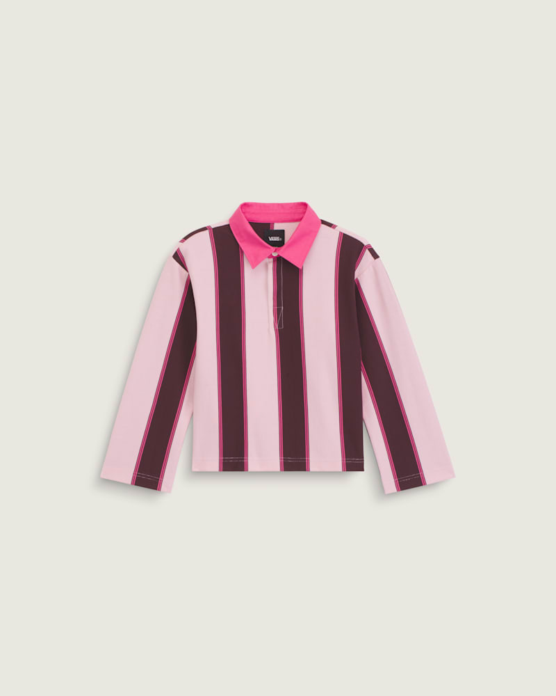 Детские рубашки Vans Kids Becky Rugby Shirt